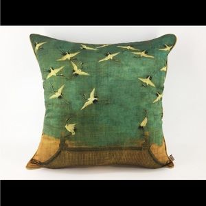 Japanese decorative bird pillow